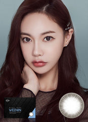 Lensme Mega Look Weenin Gray Color Monthly Contact Lenses (2 Pack)