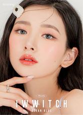 Lensrang Iwwitch Ocen Blue Monthly Contact Lenses (2 Pack)