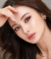 Olens Nella 1Day Ash Gray Colored Contact Lenses (10p)