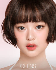 OLENS 1-Month Glowy Tear Brown (2 Pack)