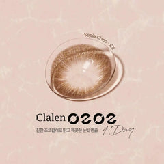 Clalen O2O2 Color 1-Day Sepia Choco EX (30 Pack)