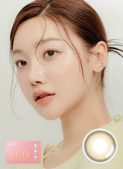 Lensme Nuo Brown Monthly Contact Lenses (2p)