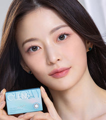 Olens Glowy Ash Gray Monthly Circle Lenses (2 Pack)