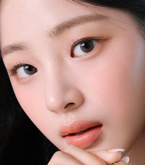 OLENS Shine Touch Milky Gray Monthly Contact Lenses (2 Pack)