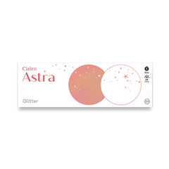 Clalen Astra Glitter Daily Colored Contact Lenses (30 Pack)