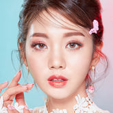 Lenstown Monthly Colored Contacts Tintbling UNICORN Brown (2 Pack)