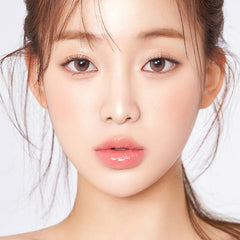 Lenstown Odd I's M plain odd Apricot Monthly Lenses (1 Pack)