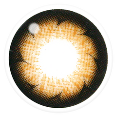 Lenstown Cubic Brown Y33 Monthly Contact Lenses (1 Pack)