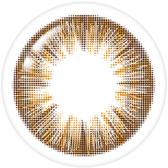 Lenstown Mademoiselle Brown Monthly Contact Lenses (1 Pack)