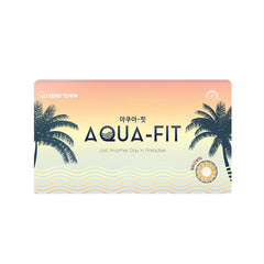 Lenstown Aquafit Brown Monthly (2 Pack)