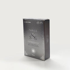 Lenstown Colored Contacts ThriceS Gray (1-Month / 1 Pack)
