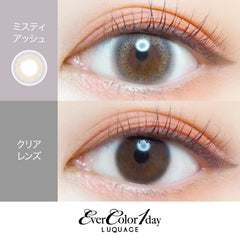 EverColor 1 Day LUQUAGE Misty Ash Japanese color lenses (10p)