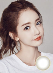 Lensme Water Ample Sandy Gray Monthly Circle Lenses (1 Pack)