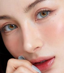 Olens Daily Colored Contacts French Shine Aqua (10p)