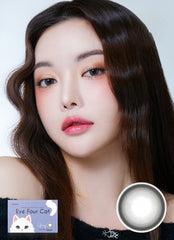 Lensme Eye Four Cat Gray (2 Pack)