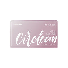 Lenstown Cosmetic Colored Contacts Circlean Mini Black (2 Pack)