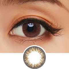 Clalen Iris 1 Day Latin Brown Daily Colored Contact Lenses (30 Pack)