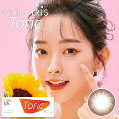 Clalen Iris Toric 1 Day Alicia Brown Daily Colored Contact Lenses (30 Pack)