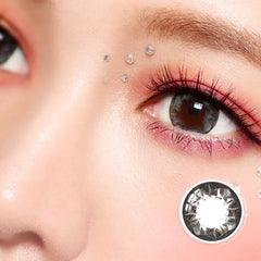 NEO Ruby Gray Toric Colored Contact Lenses 6 months disposable (1 Pack)