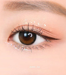 Olens Glowy Black Monthly Circle Lenses (2 Pack)